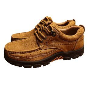 Camel Crown Men's Casual Lace-Up Loafers Size 9M New With Box K832344010